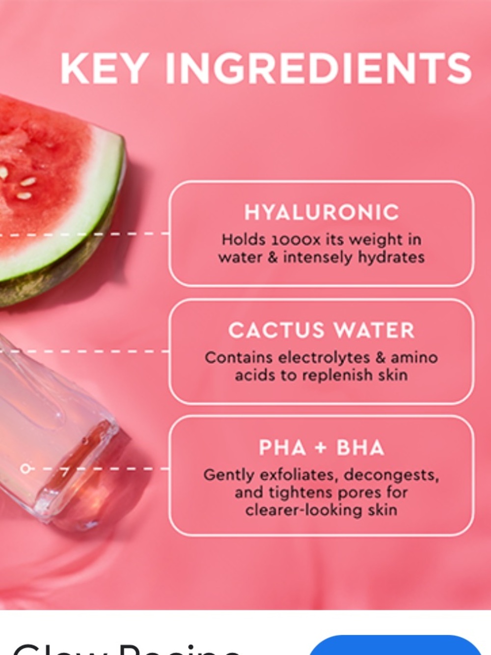 Glow Recipe Pink Watermelon Toner NWT - Picture 2 of 5